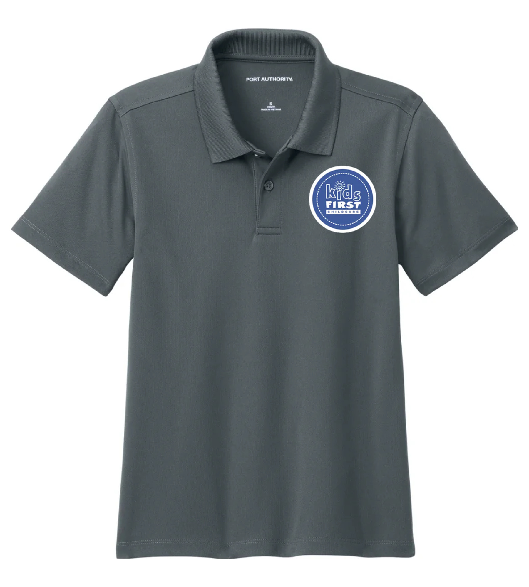 Port Authority Youth Dry Zone UV Micro-Mesh Polo